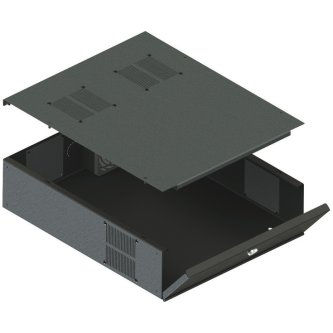 Video Mount Products LOW PROFILE DVR LOCKBOX / STORAGE LOCKBO